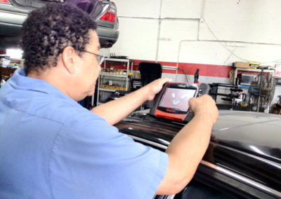 Car Diagnostics Test at MARS Auto Performance Auto Repair Shop, Sunrise, FL